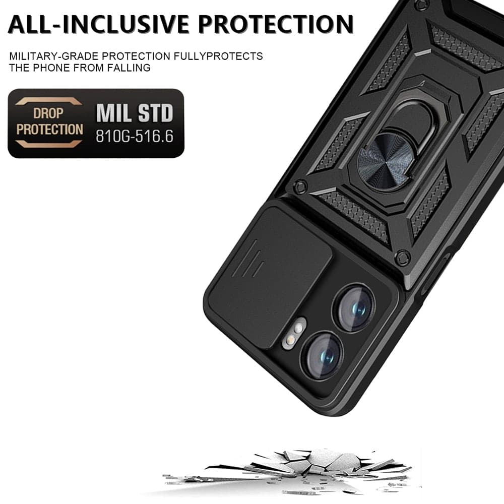 Techsuit CamShield Series - θήκη για Oppo A57 4G / Oneplus Nord N20 SE - Μαύρο 5