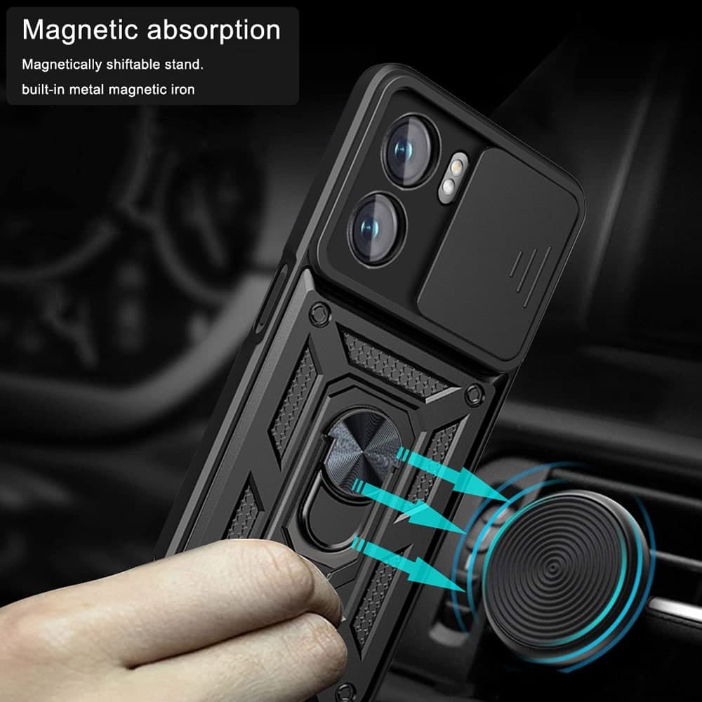 Techsuit CamShield Series - θήκη για Oppo A57 4G / Oneplus Nord N20 SE - Μαύρο 2
