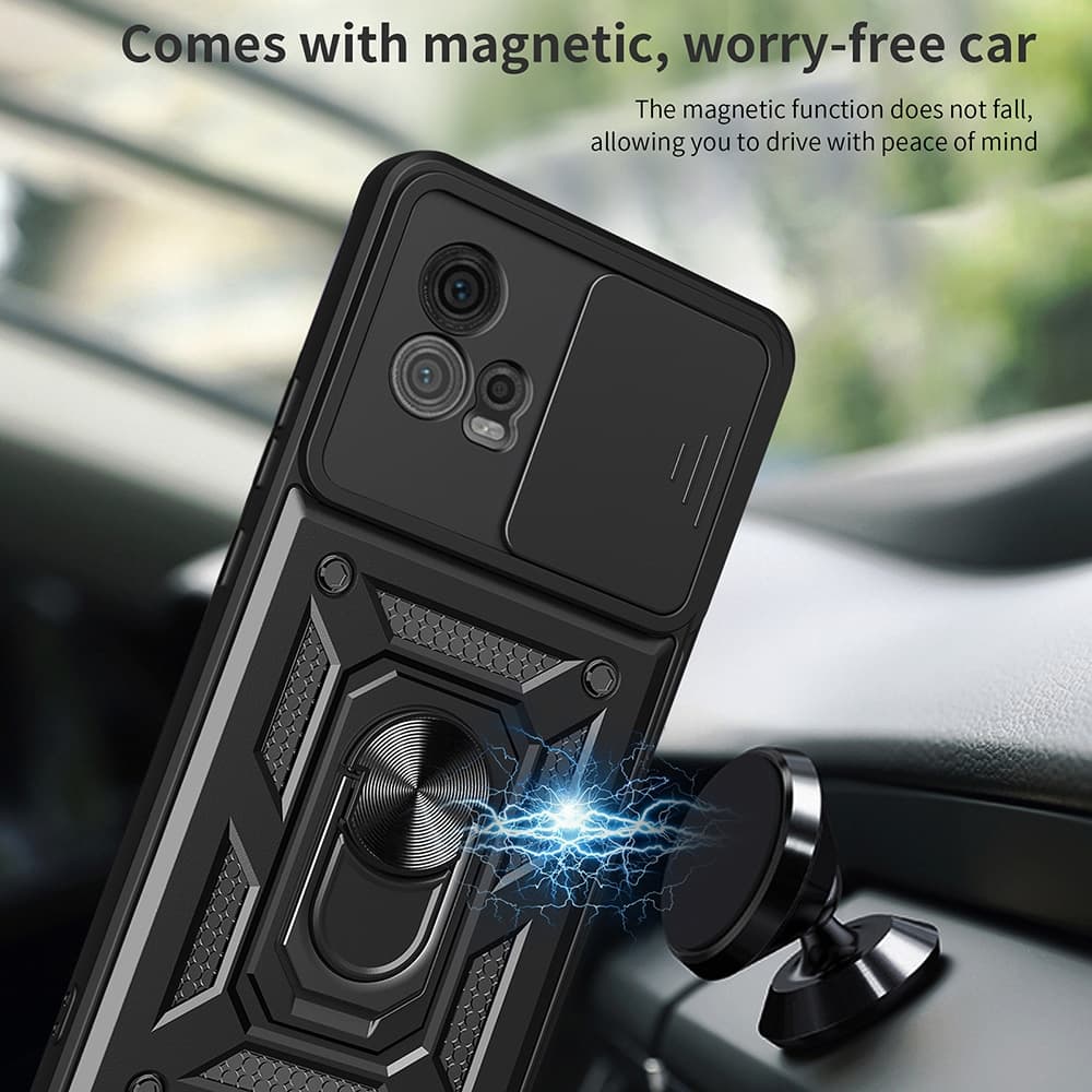 Techsuit CamShield Series - θήκη για Motorola Moto G72 - Μαύρο 4