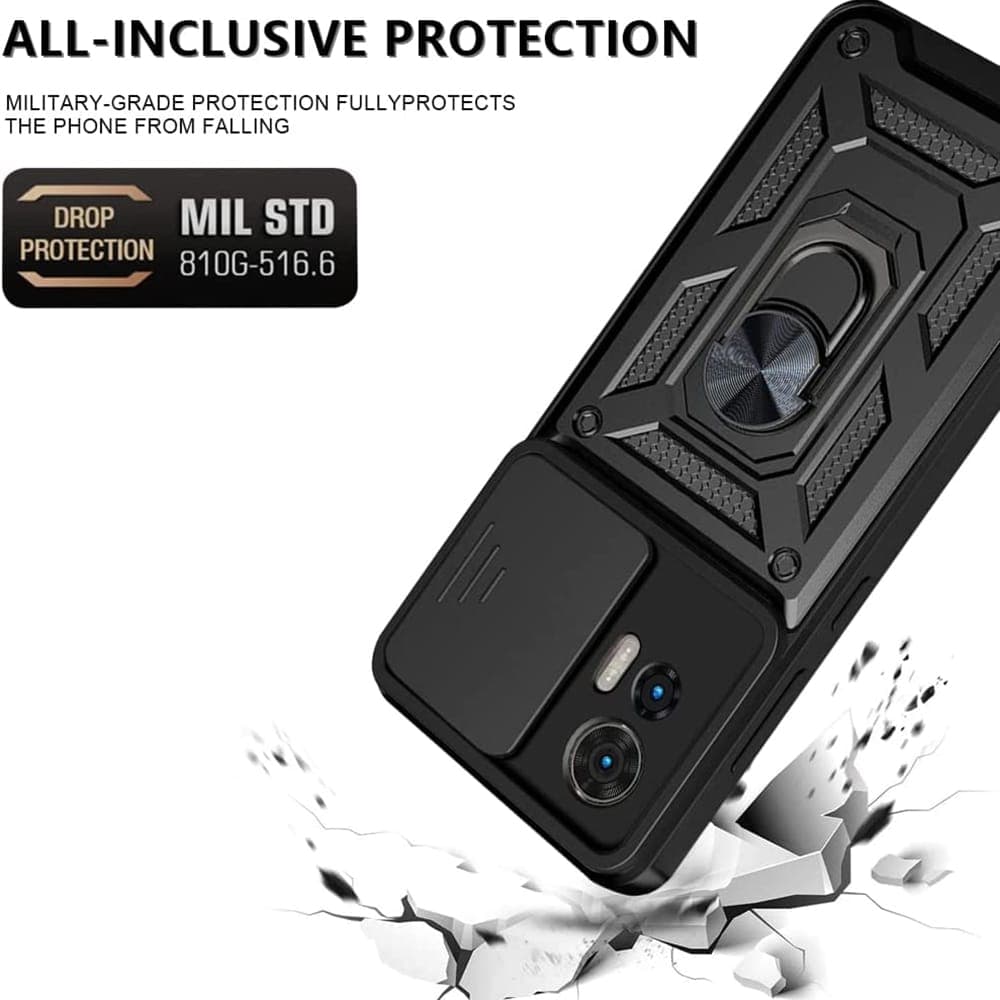 Techsuit CamShield Series - θήκη για Motorola Edge 30 Neo - Μαύρο 2