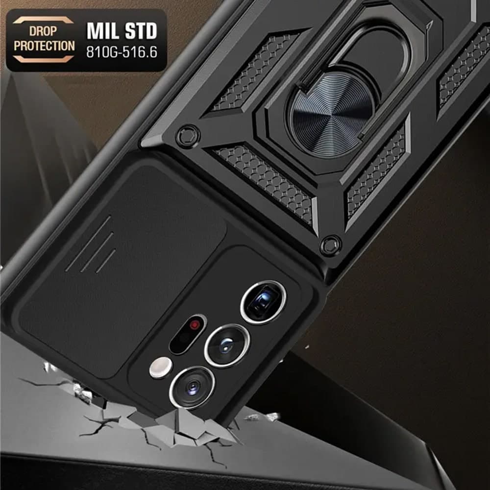 Techsuit CamShield Series - θήκη για Samsung Galaxy Note20 Ultra / 5G - Μαύρο 3