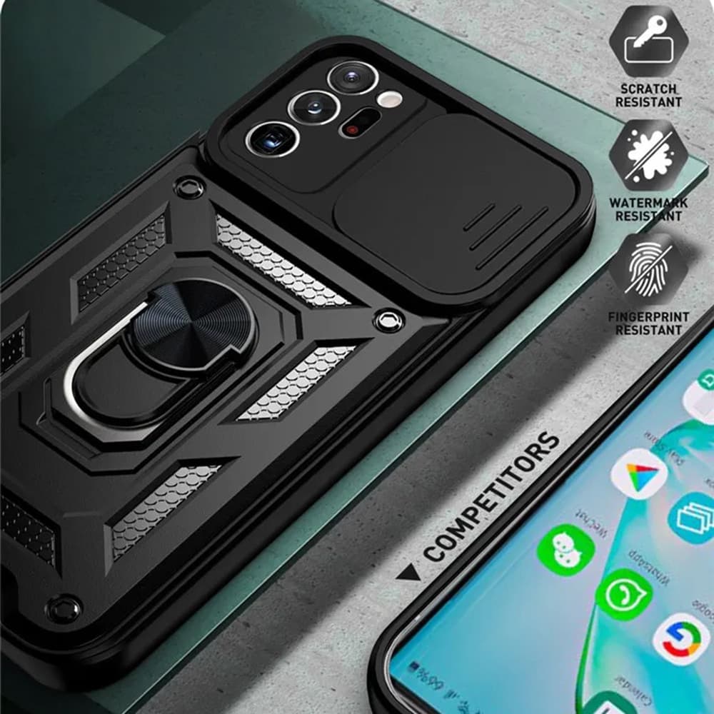 Techsuit CamShield Series - θήκη για Samsung Galaxy Note20 Ultra / 5G - Μαύρο 4