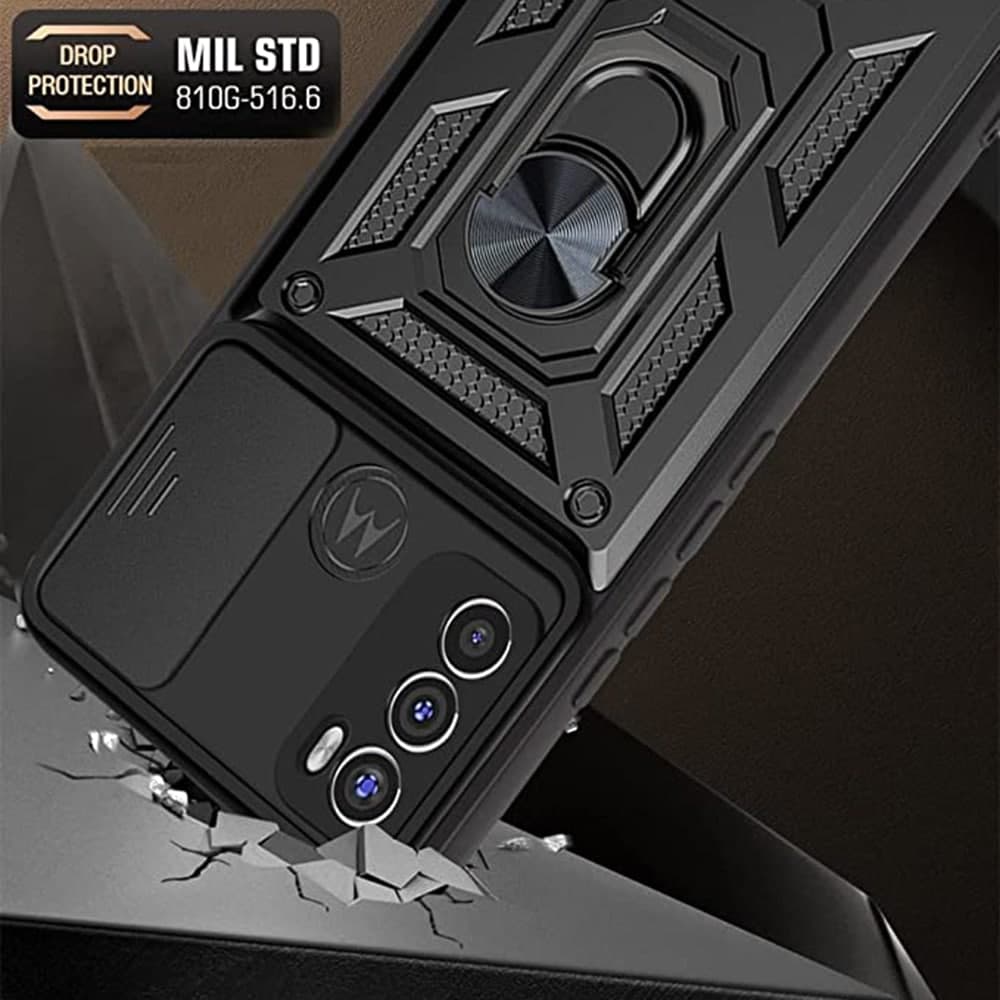 Techsuit CamShield Series - θήκη για Motorola Moto E20 / E30 E40 - Μαύρο 2