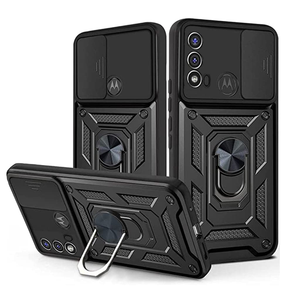 Techsuit CamShield Series - θήκη για Motorola Moto E20 / E30 E40 - Μαύρο