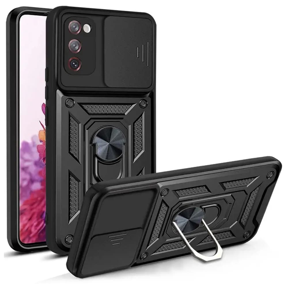 Techsuit CamShield Series - θήκη για Samsung Galaxy S20 FE - Μαύρο