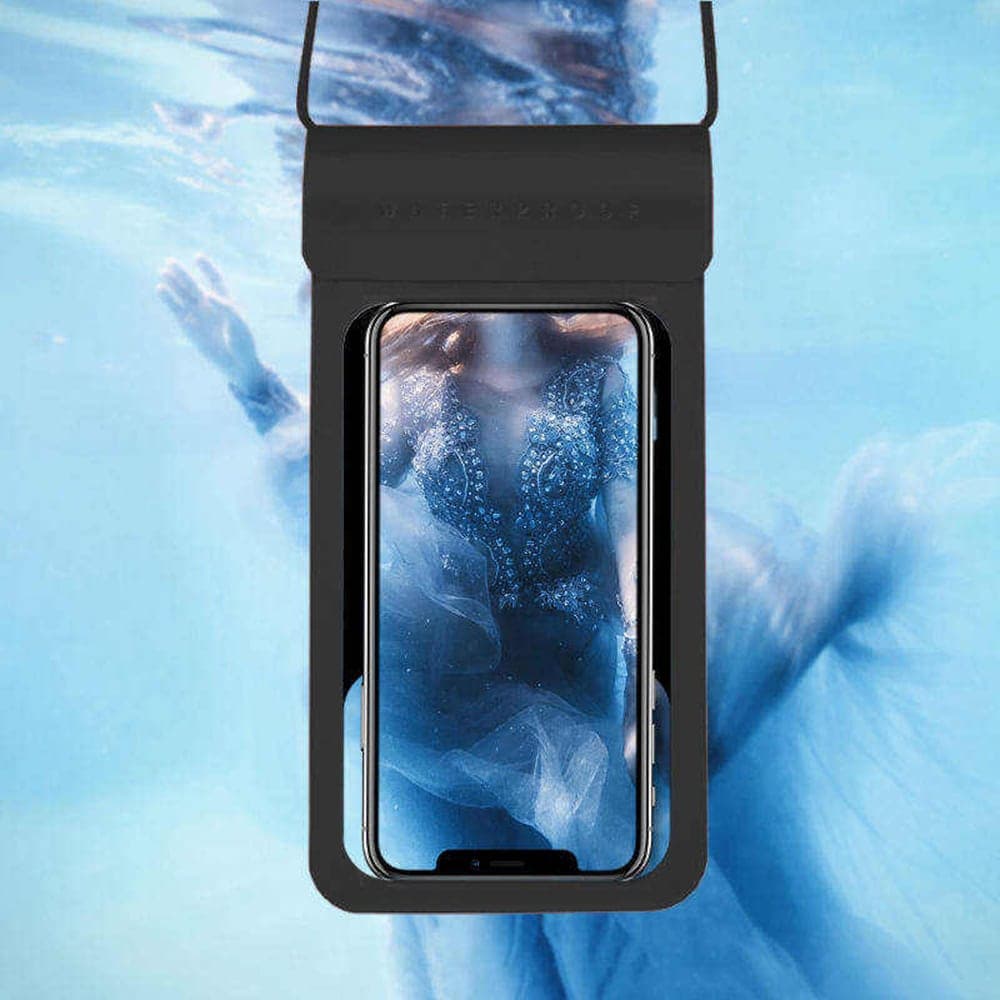 Techsuit - Waterproof Case (TWC1) - for Phones with max. 6.8", IPX8, 30m - Cyan 3