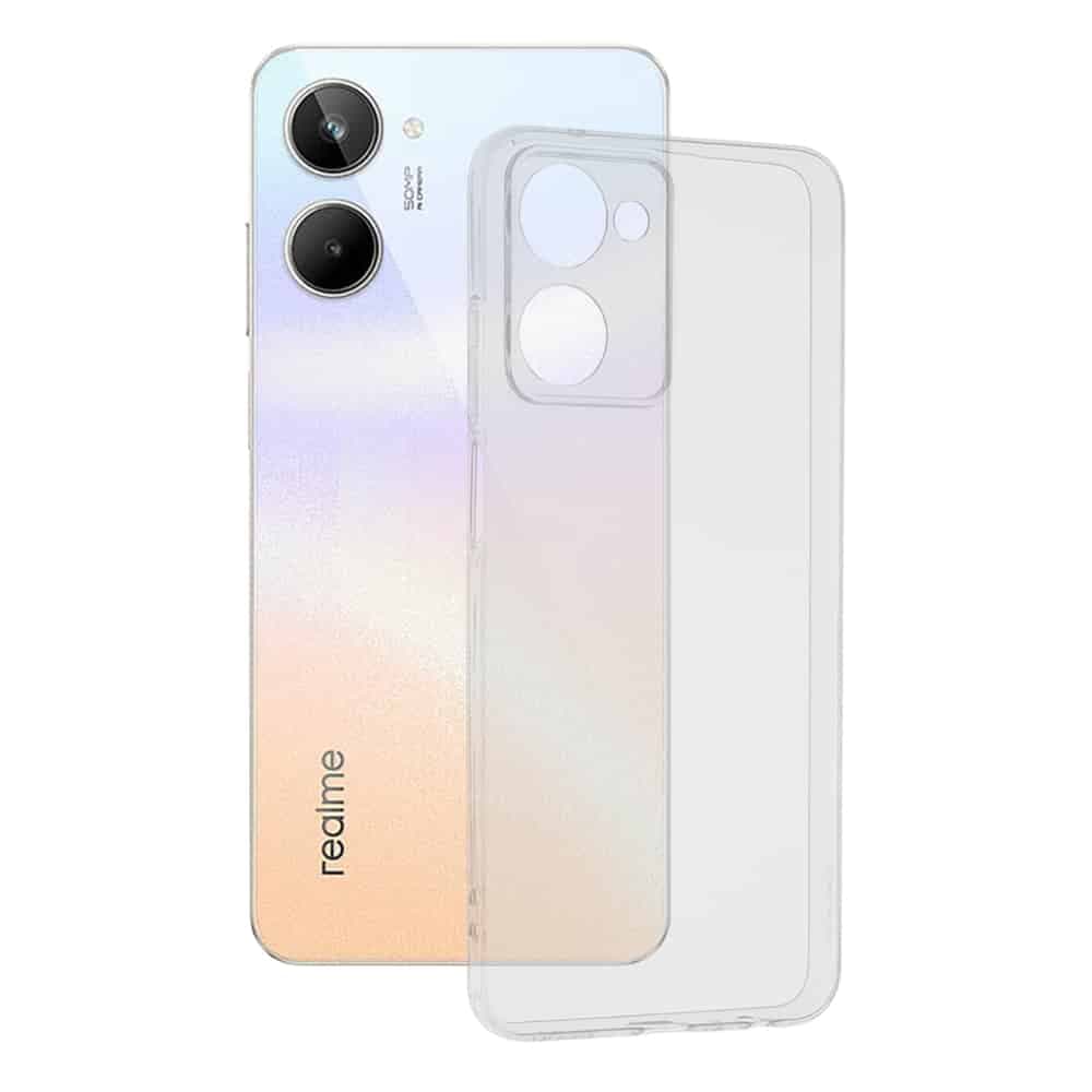 Techsuit Clear Silicone - Realme 10 - Διάφανο