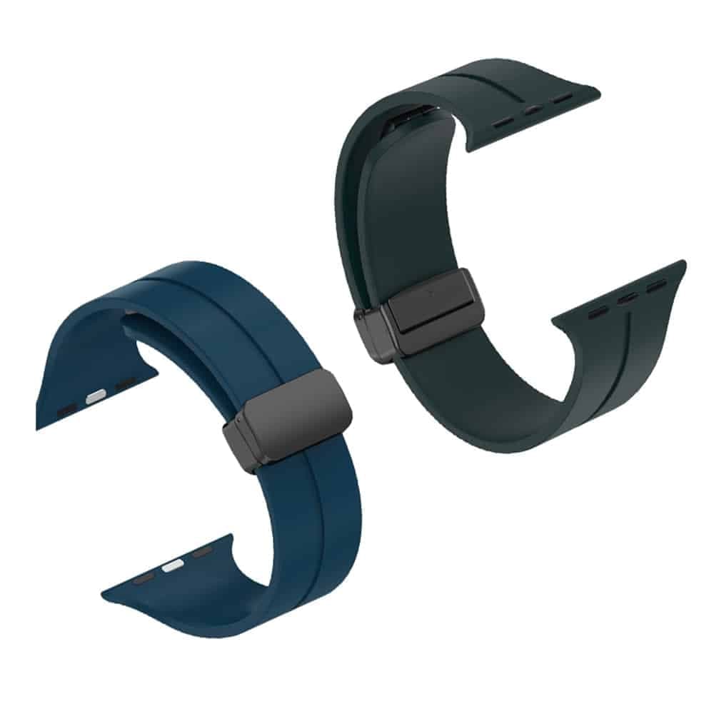 Techsuit - Watchband (W011) - Apple Watch 1/2/3/4/5/6/7/8/9/10/SE/SE 2 (38/40/41/42mm) - Pink 5