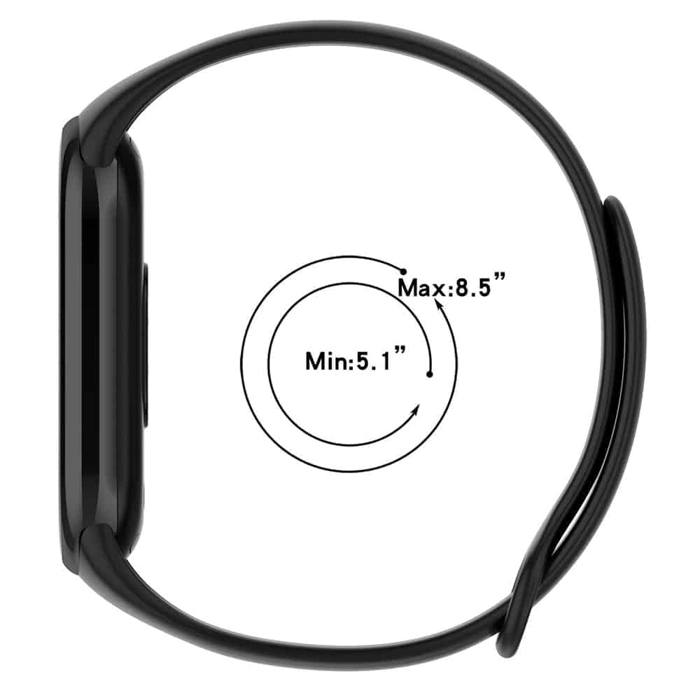Techsuit - Watchband (W014) - Xiaomi Mi Band 8 / 8 NFC / 9 / 9 NFC - Sky Blue 4