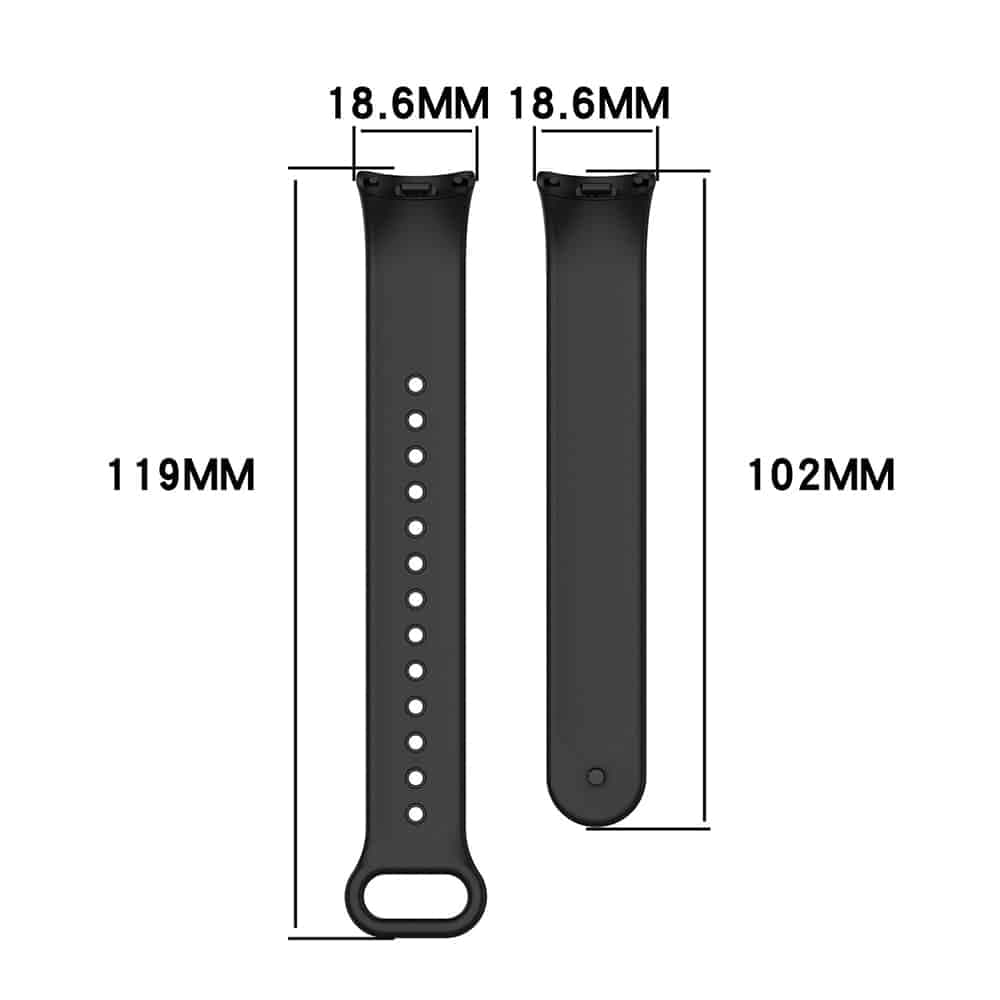 Techsuit - Watchband (W014) - Xiaomi Mi Band 8 / 8 NFC / 9 / 9 NFC - Sky Blue 5