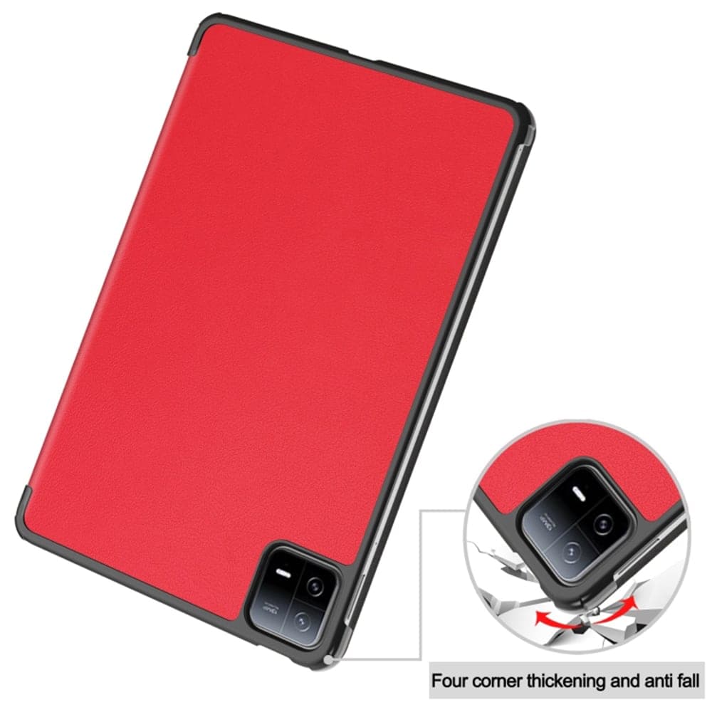 Techsuit FlipCraft - Xiaomi Pad 6 / Pro - Κόκκινο 4