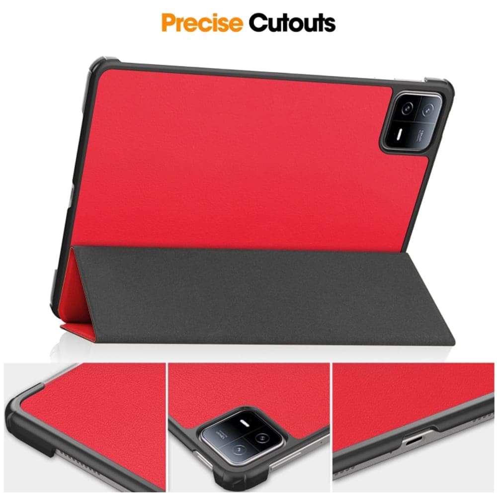 Techsuit FlipCraft - Xiaomi Pad 6 / Pro - Κόκκινο 7