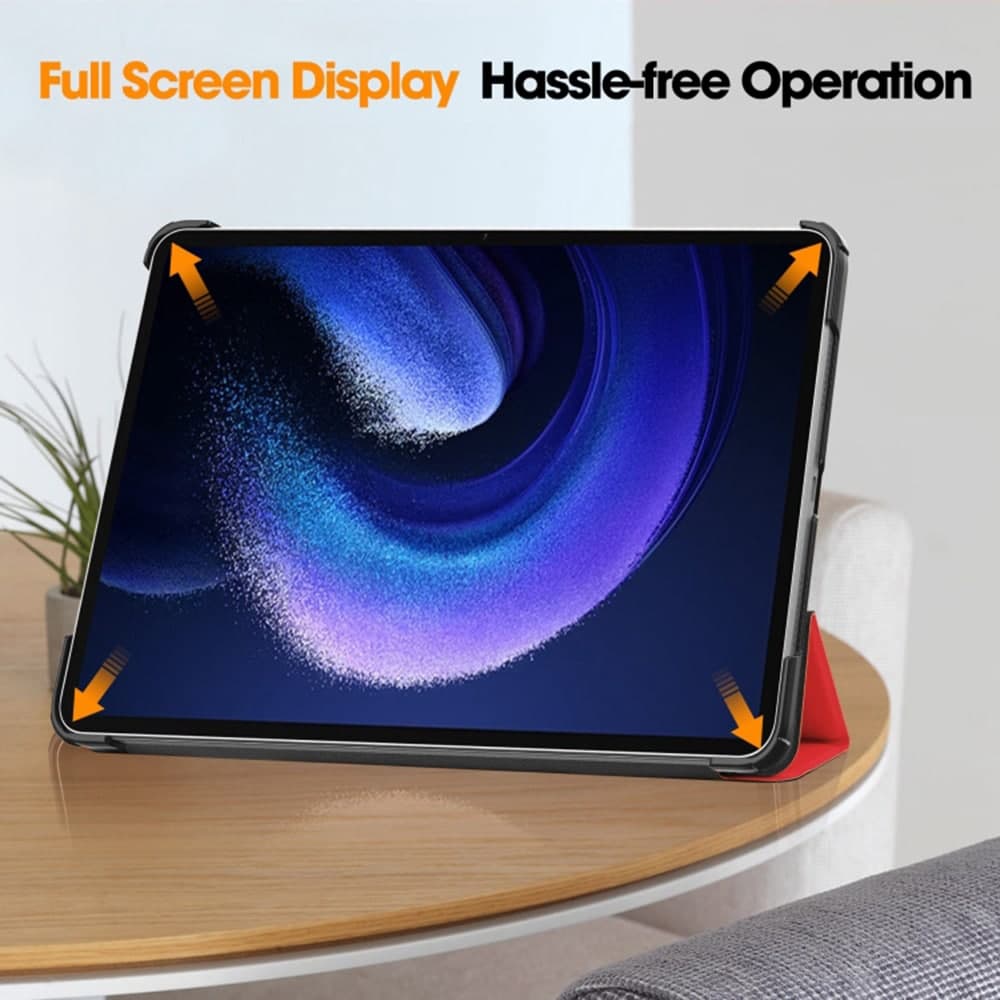 Techsuit FlipCraft - Xiaomi Pad 6 / Pro - Κόκκινο 3
