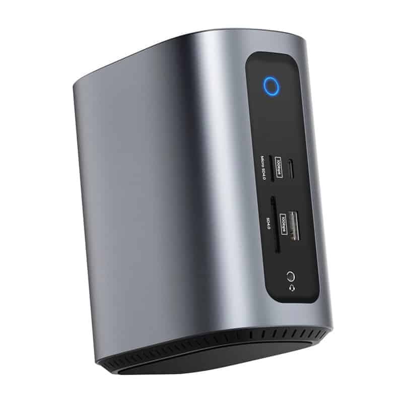 Σταθμός Σύνδεσης Blitzwolf Bw-Th15 17in1 2xhd+dp+4xc+3xusb 3.0+usb 3.1+c 3.2+c Pd+rj45+micro Sd+sd+3.5mm Audio 4