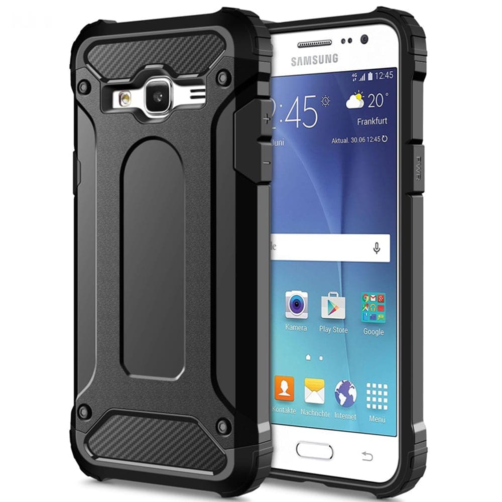 Techsuit Hybrid Armor - θήκη για Samsung Galaxy J5 / (2016) (2017) - Μαύρο