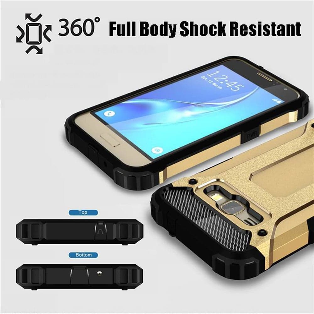 Techsuit Hybrid Armor - θήκη για Samsung Galaxy J5 / (2016) (2017) - Μαύρο 4