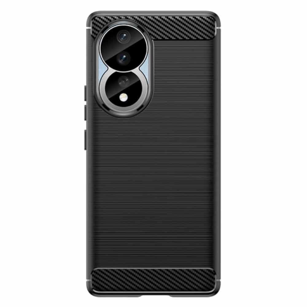 Techsuit Carbon Silicone - Honor 90 / 80 - Μαύρο 3