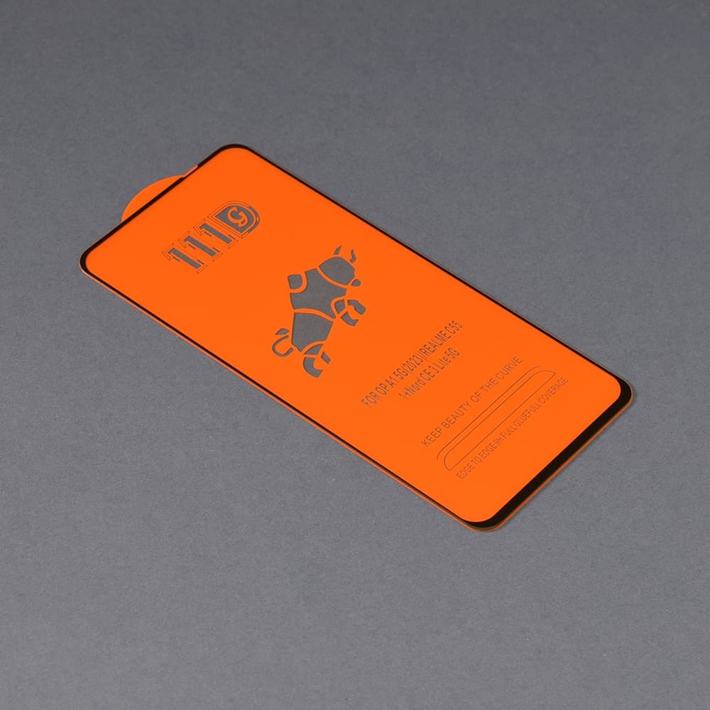 Techsuit - 111D Πλήρης Κάλυψη / Full Glue Γυαλί - Oppo A98 5G / A79 5G / A58 4G / OnePlus Nord N30 SE - Μαύρο 2