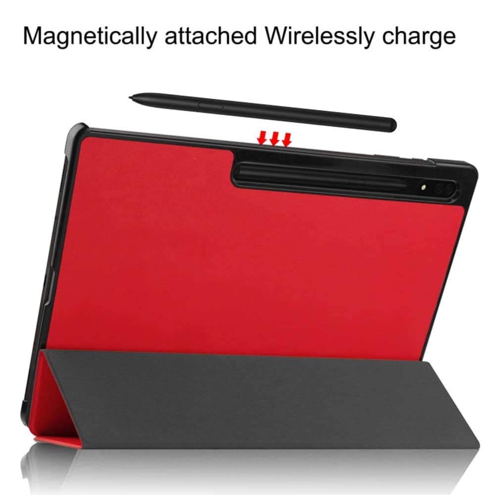 Techsuit FoldPro - θήκη για Samsung Galaxy Tab S8 Ultra - Κόκκινο 4