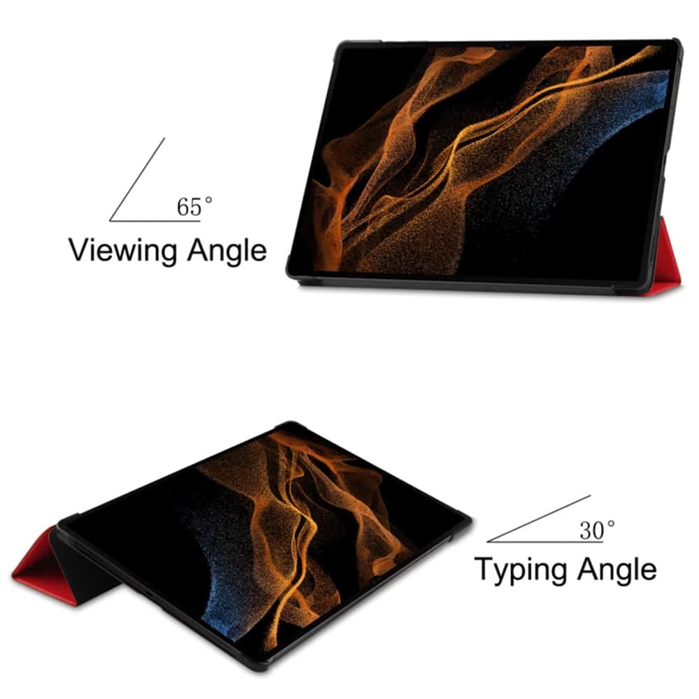 Techsuit FoldPro - θήκη για Samsung Galaxy Tab S8 Ultra - Κόκκινο 5