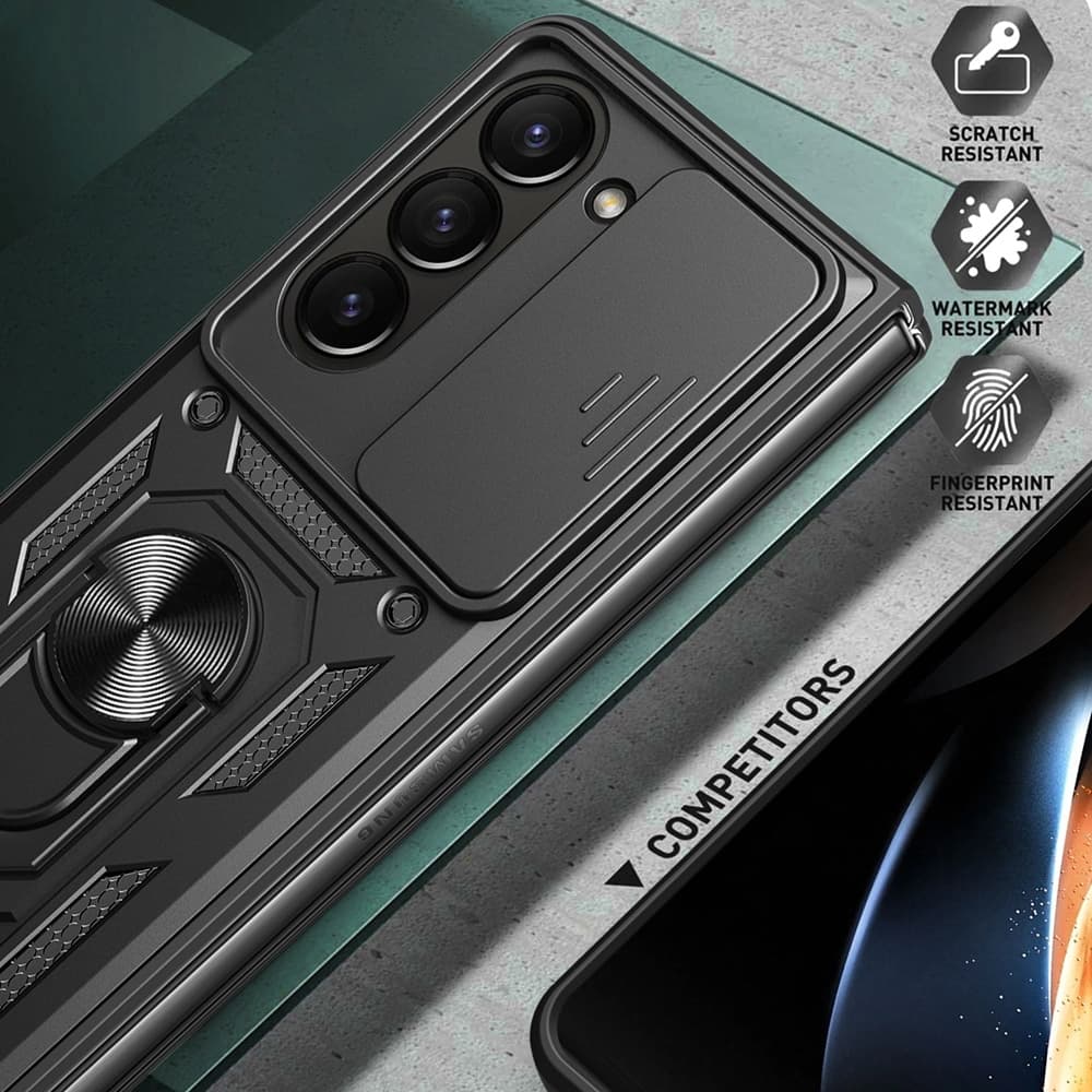 Techsuit CamShield Series - θήκη για Samsung Galaxy Z Fold5 - Μαύρο 5