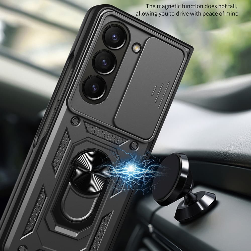 Techsuit CamShield Series - θήκη για Samsung Galaxy Z Fold5 - Μαύρο 6