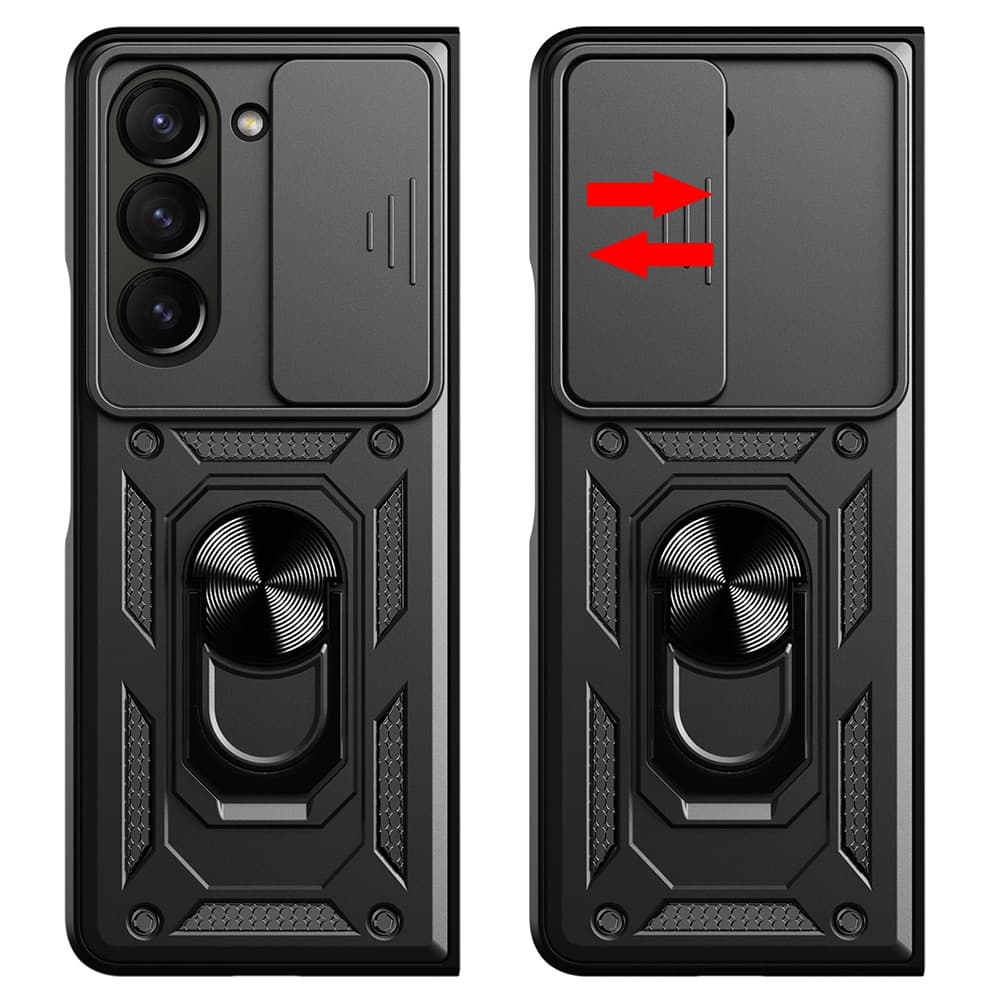 Techsuit CamShield Series - θήκη για Samsung Galaxy Z Fold5 - Μαύρο 2