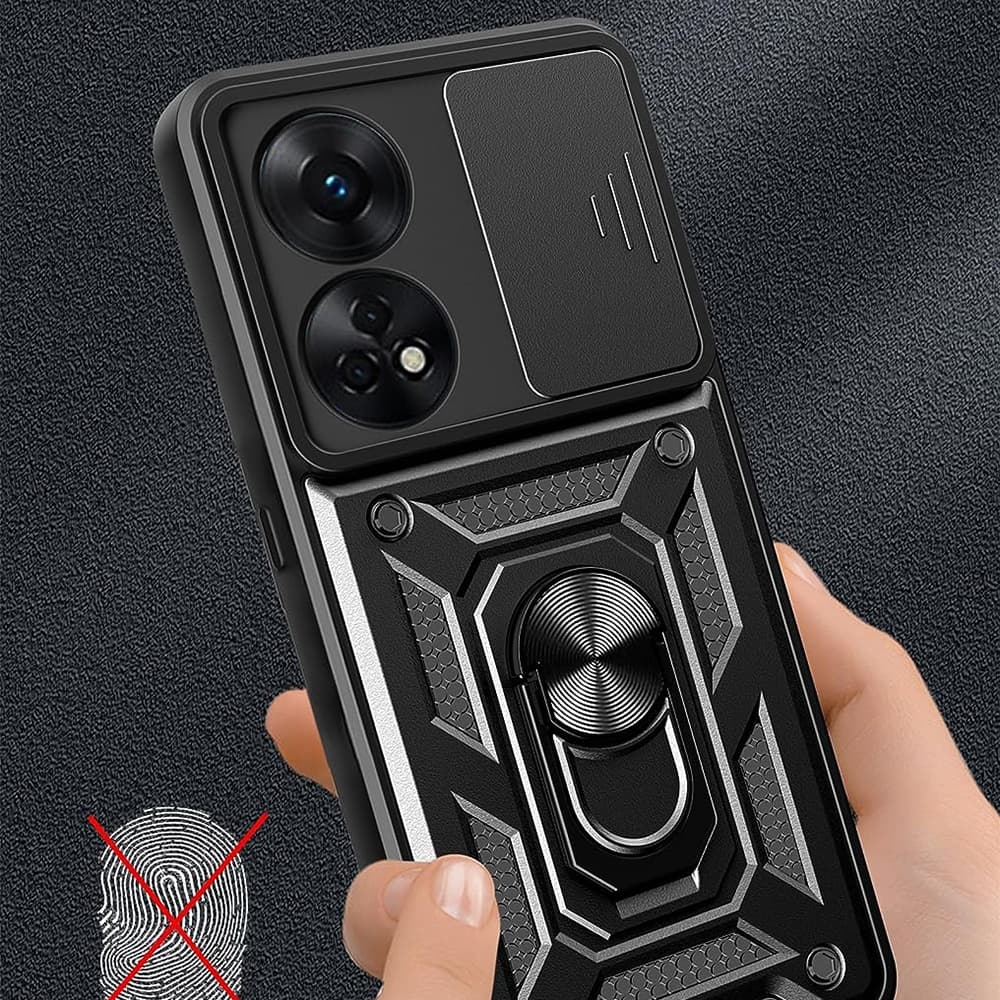 Techsuit CamShield Series - θήκη για Oppo A98 - Μαύρο 2