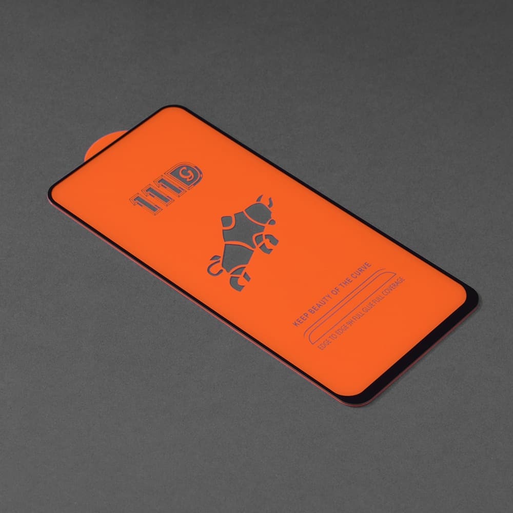 Techsuit - 111D Πλήρης Κάλυψη / Full Glue Γυαλί - Honor 90 Lite - Μαύρο 2