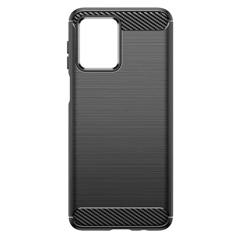 Techsuit Carbon Silicone - θήκη για Motorola Moto G54 - Μαύρο 2