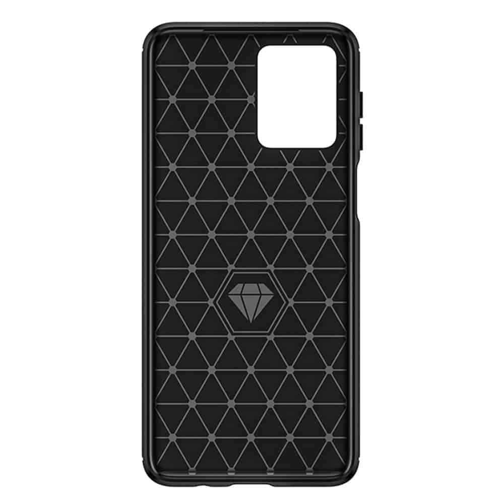 Techsuit Carbon Silicone - θήκη για Motorola Moto G54 - Μαύρο 3