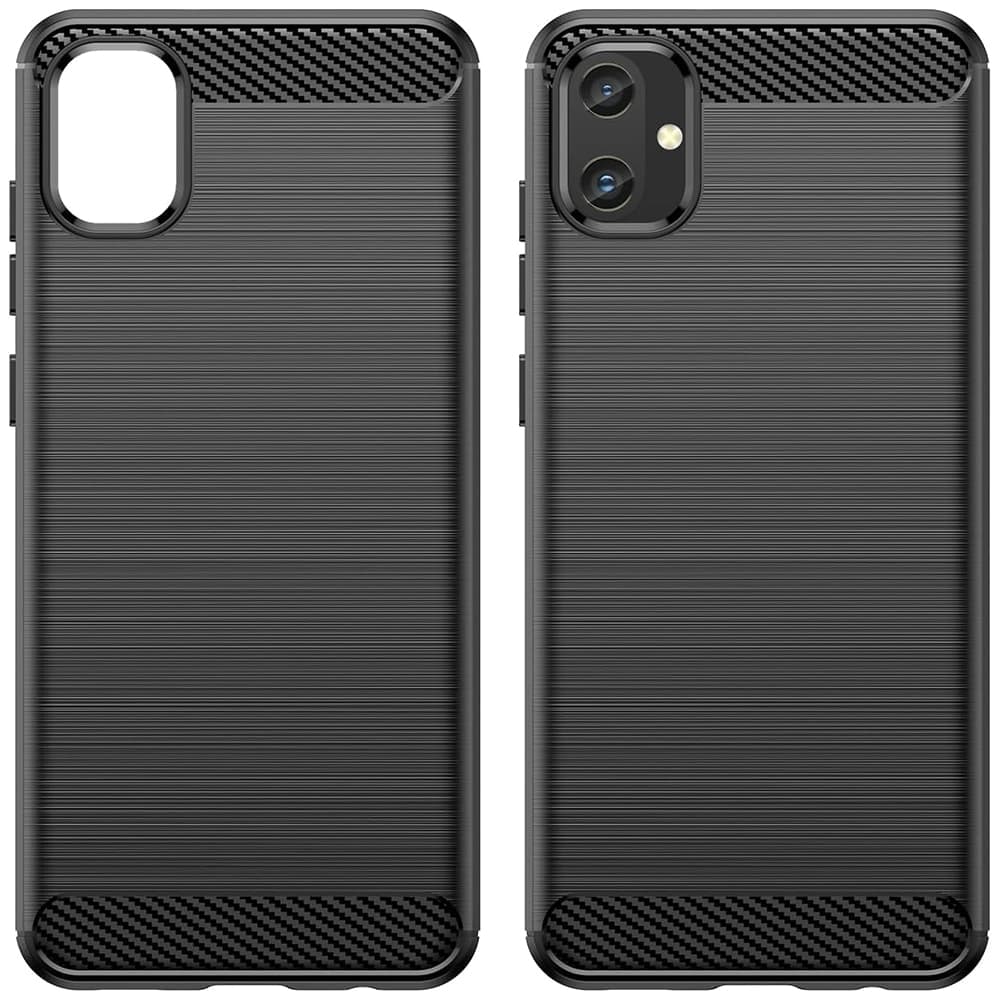 Techsuit Carbon Silicone - θήκη για Samsung Galaxy A05 - Μαύρο 2