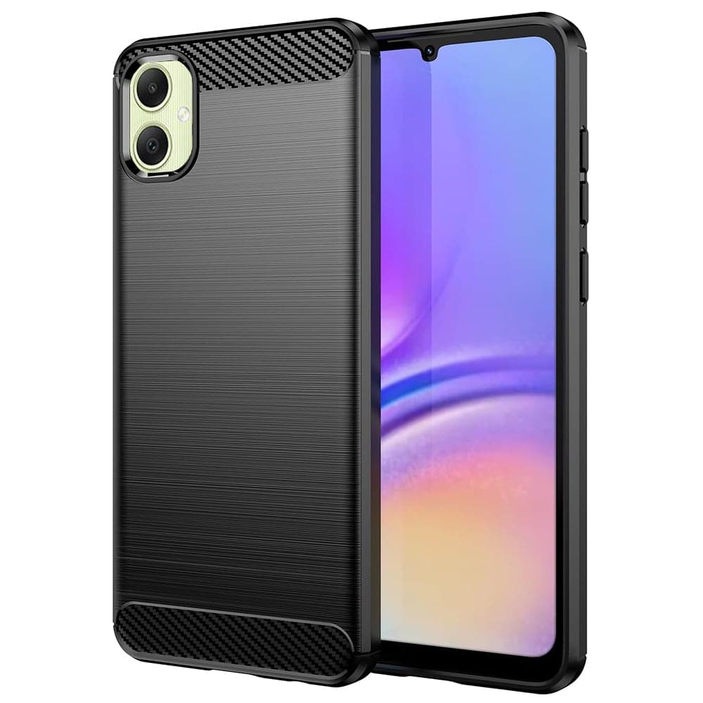 Techsuit Carbon Silicone - θήκη για Samsung Galaxy A05 - Μαύρο