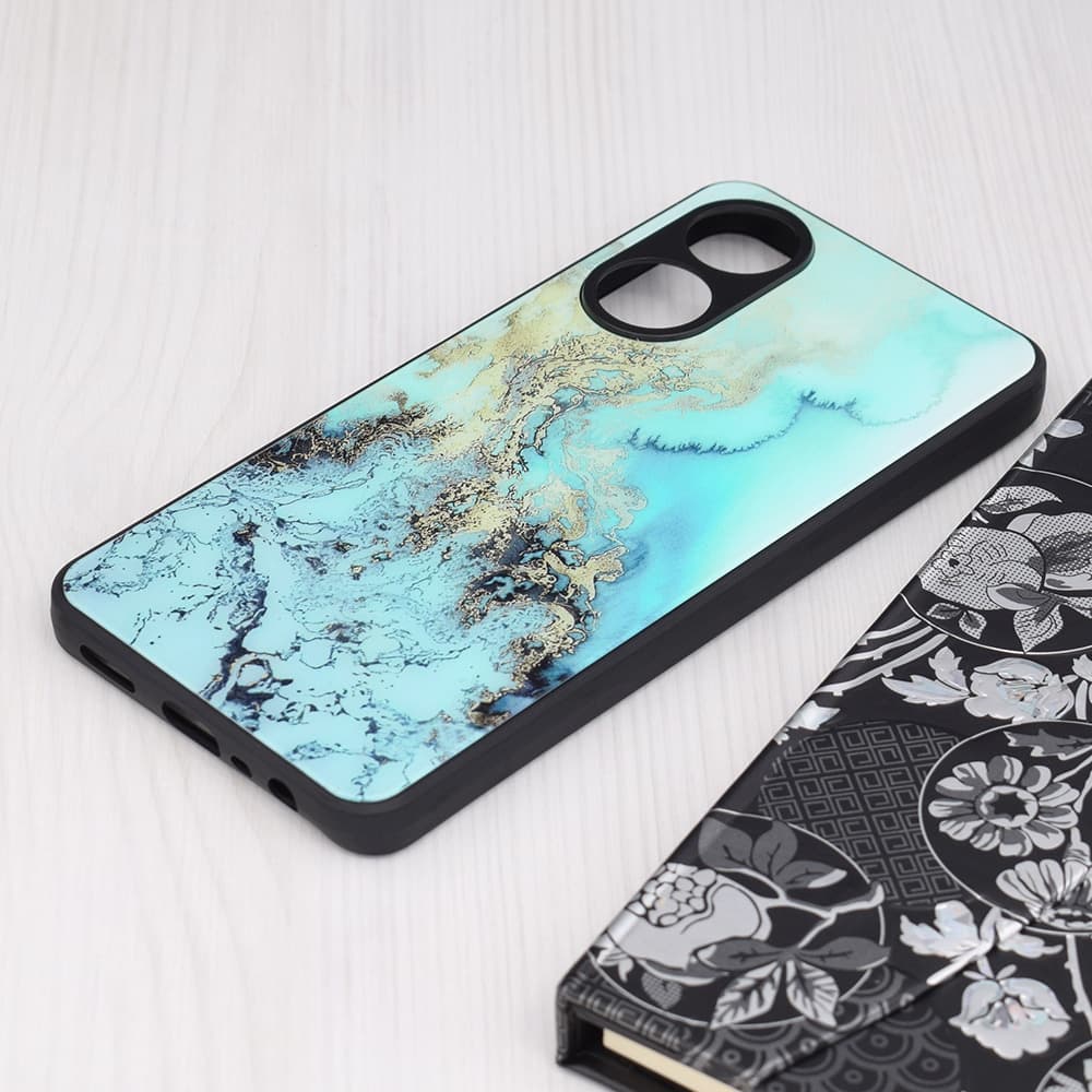 Techsuit Glaze Series - θήκη για Oppo A78 - Μπλε 4