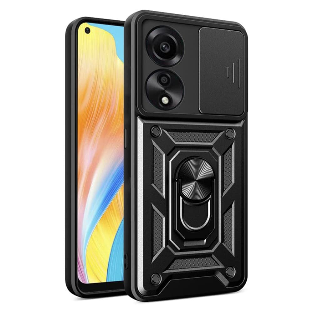 Techsuit CamShield Series - θήκη για Oppo A78 4G - Μαύρο