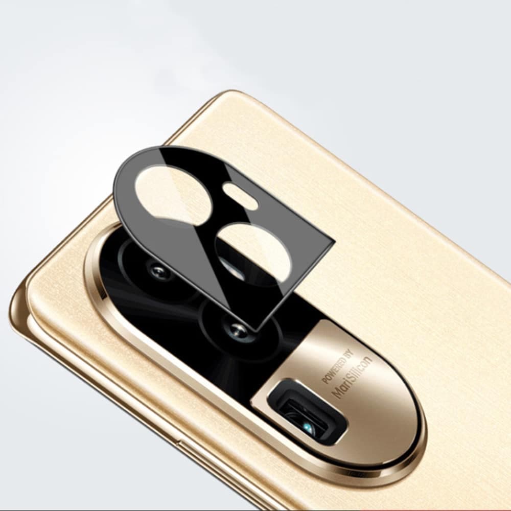 Techsuit - Full Camera Glass - Oppo Reno10 Pro+ - Black 2