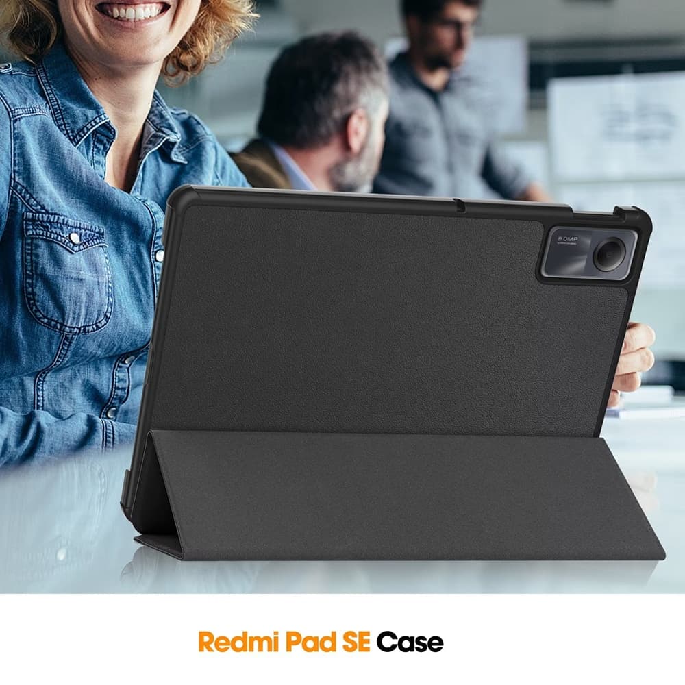 Techsuit Shockproof Clear Silicone - Xiaomi Redmi Pad SE - Μαύρο 7