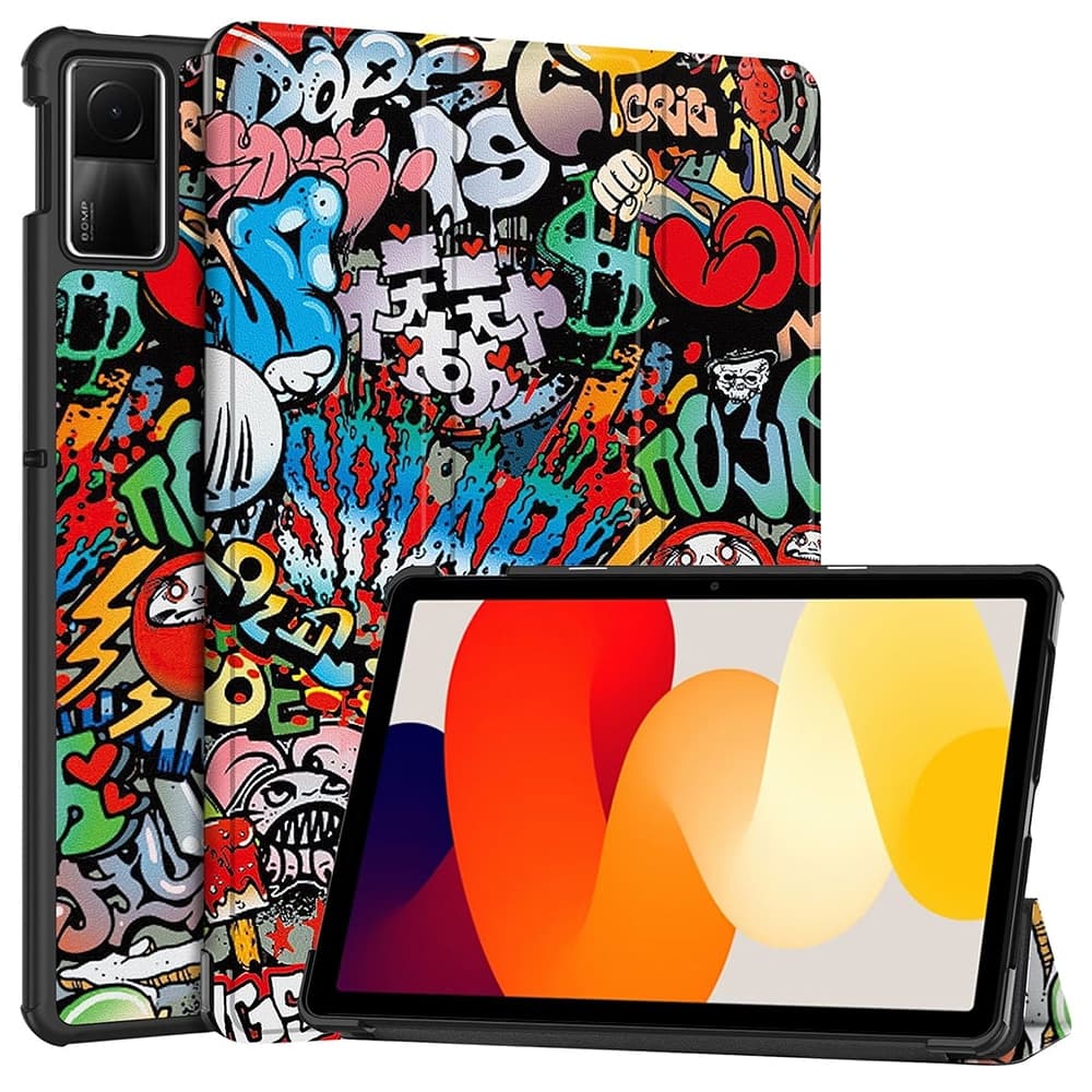 Techsuit FlipCraft - Xiaomi Redmi Pad SE - Πολύχρωμο