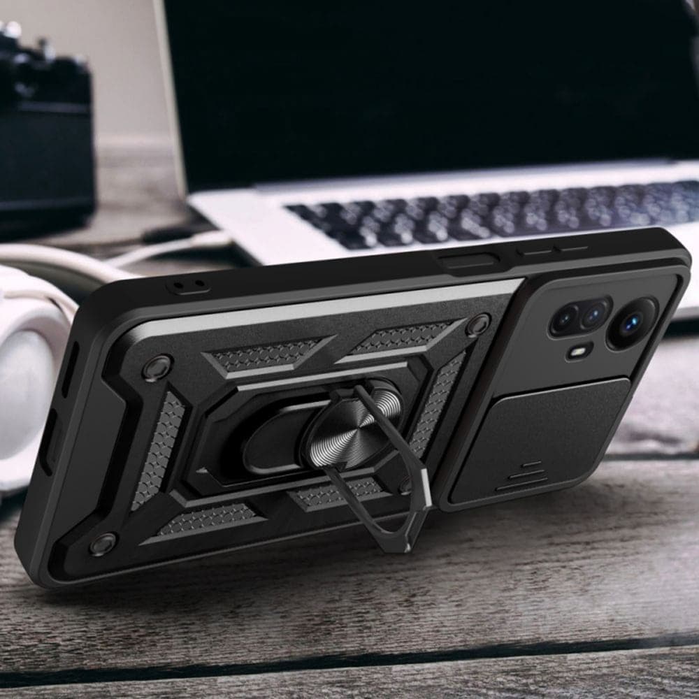 Techsuit CamShield Series - θήκη για Xiaomi Redmi Note 12S - Μαύρο 4