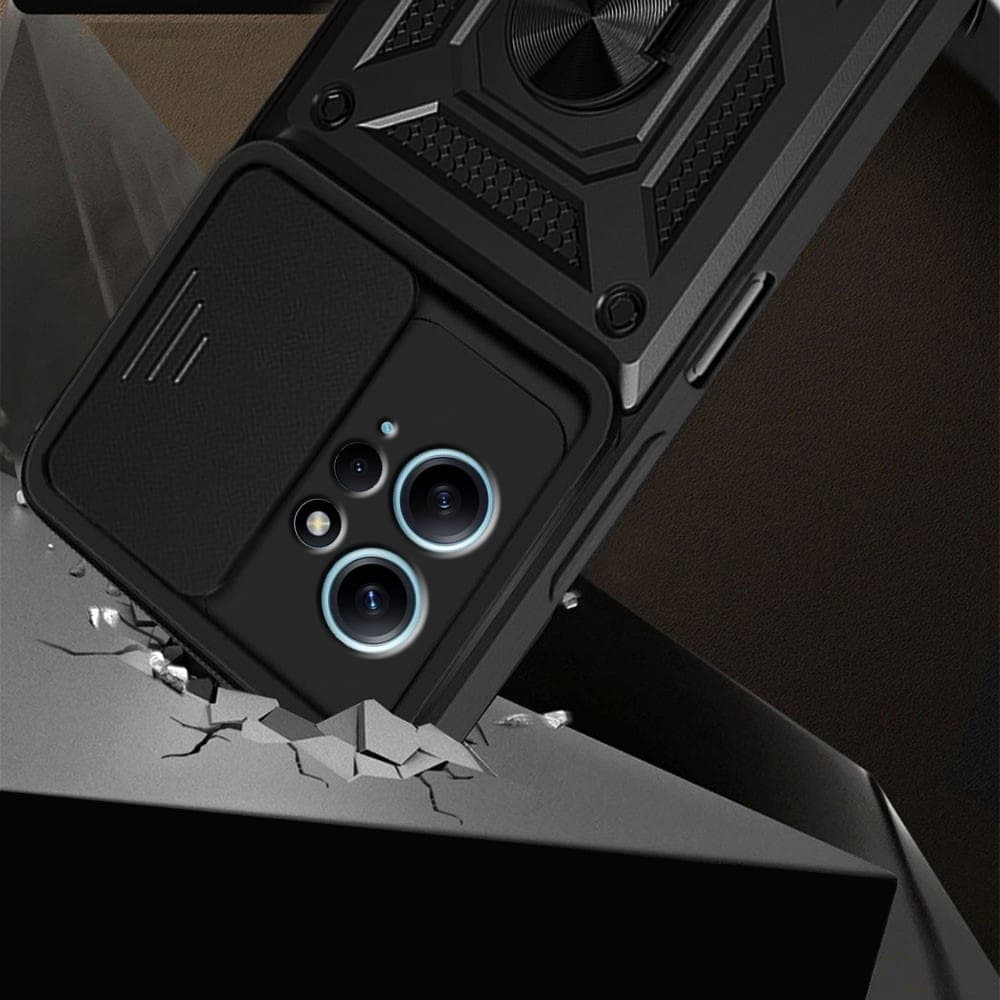 Techsuit CamShield Series - θήκη για Xiaomi Redmi Note 12 4G - Μαύρο 6