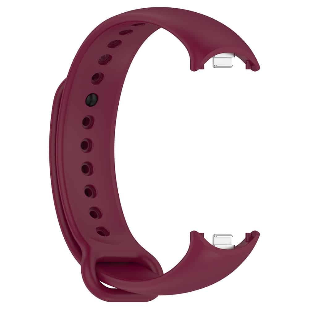 Techsuit - Watchband (W014) - Xiaomi Mi Band 8 / 8 NFC / 9 / 9 NFC - Wine Red 2