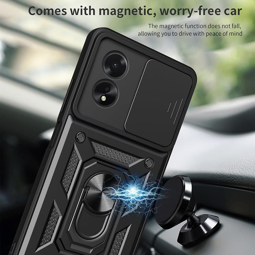 Techsuit CamShield Series - θήκη για Oppo A38 / A18 - Μαύρο 7