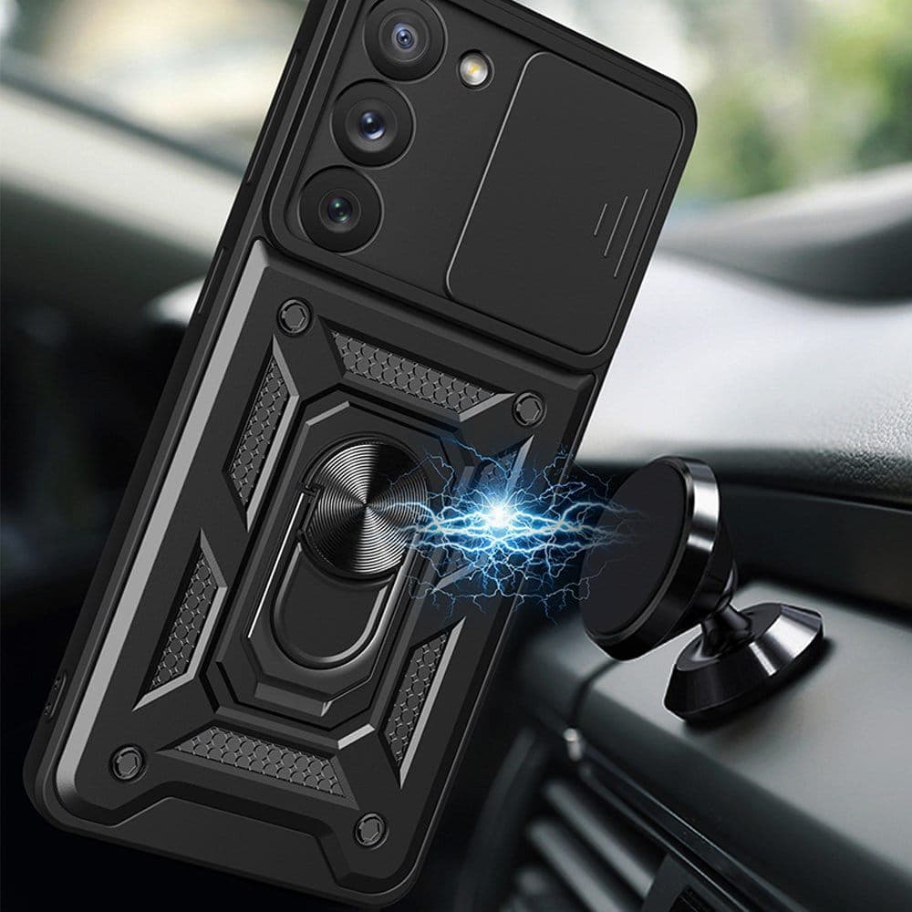 Techsuit CamShield Series - θήκη για Samsung Galaxy S22 Ultra 5G - Μαύρο 3