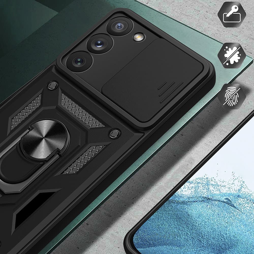 Techsuit CamShield Series - θήκη για Samsung Galaxy S22 Ultra 5G - Μαύρο 4
