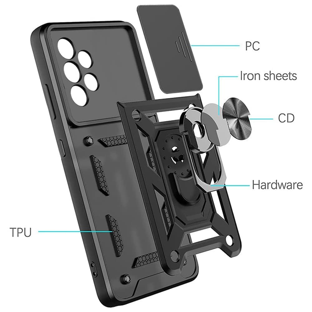 Techsuit CamShield Series - θήκη για Samsung Galaxy A13 - Μαύρο 6