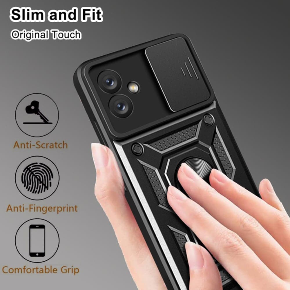 Techsuit CamShield Series - θήκη για Samsung Galaxy A04e - Μαύρο 2