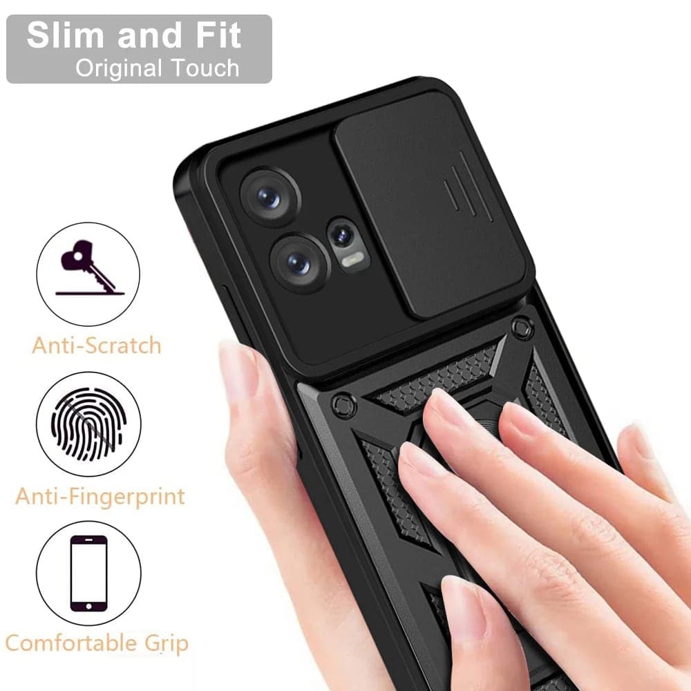 Techsuit CamShield Series - θήκη για Motorola Edge 30 Fusion - Μαύρο 3
