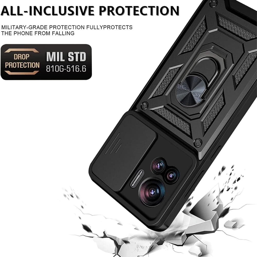 Techsuit CamShield Series - θήκη για Motorola Edge 30 Ultra - Μαύρο 6