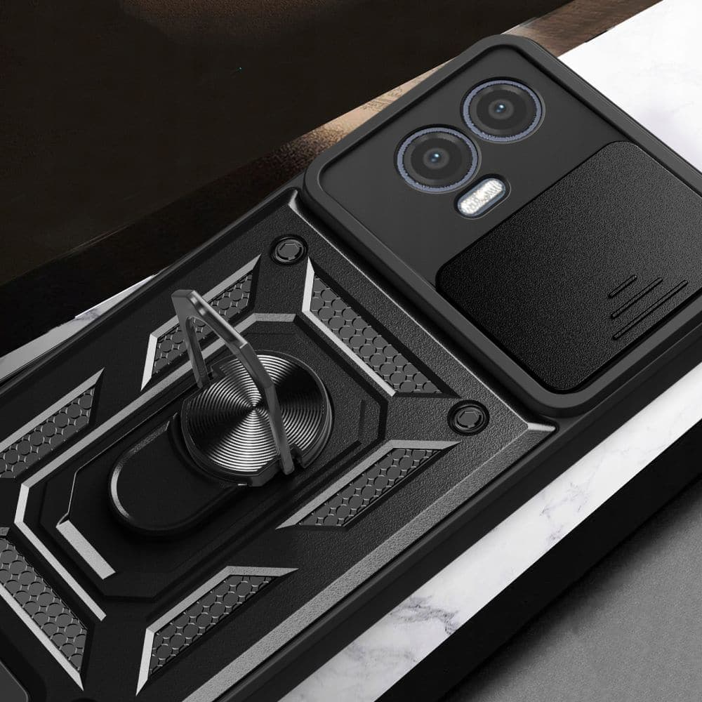 Techsuit CamShield Series - θήκη για Motorola Moto G73 - Μαύρο 3