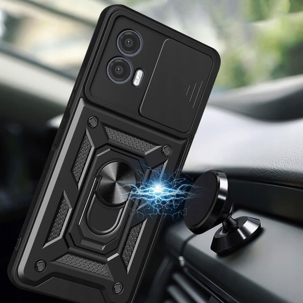 Techsuit CamShield Series - θήκη για Motorola Moto G73 - Μαύρο 6